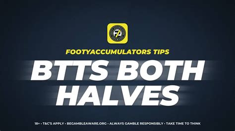 btts both halves tips